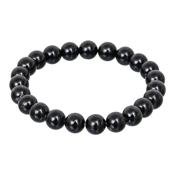 Black Obsidian Bracelet for Women Men's Gifts - Protection Healing Crystal Bracelet - 8mm Gemstone Beaded Adjustable