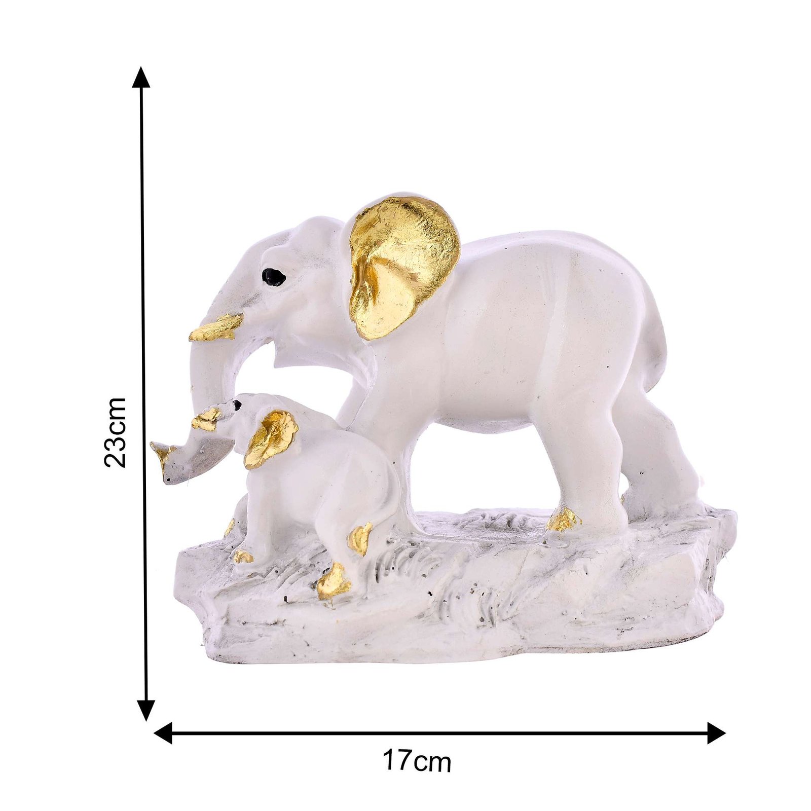 Elephant Pair Statue - Image 4
