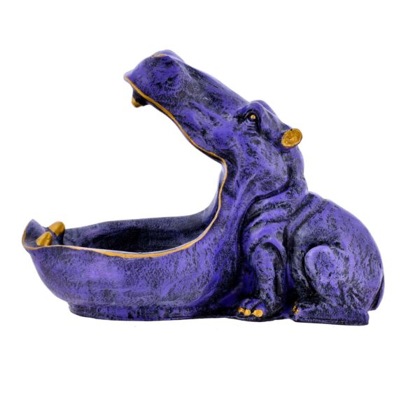 Big Mouth Hippopotamus Showpiece