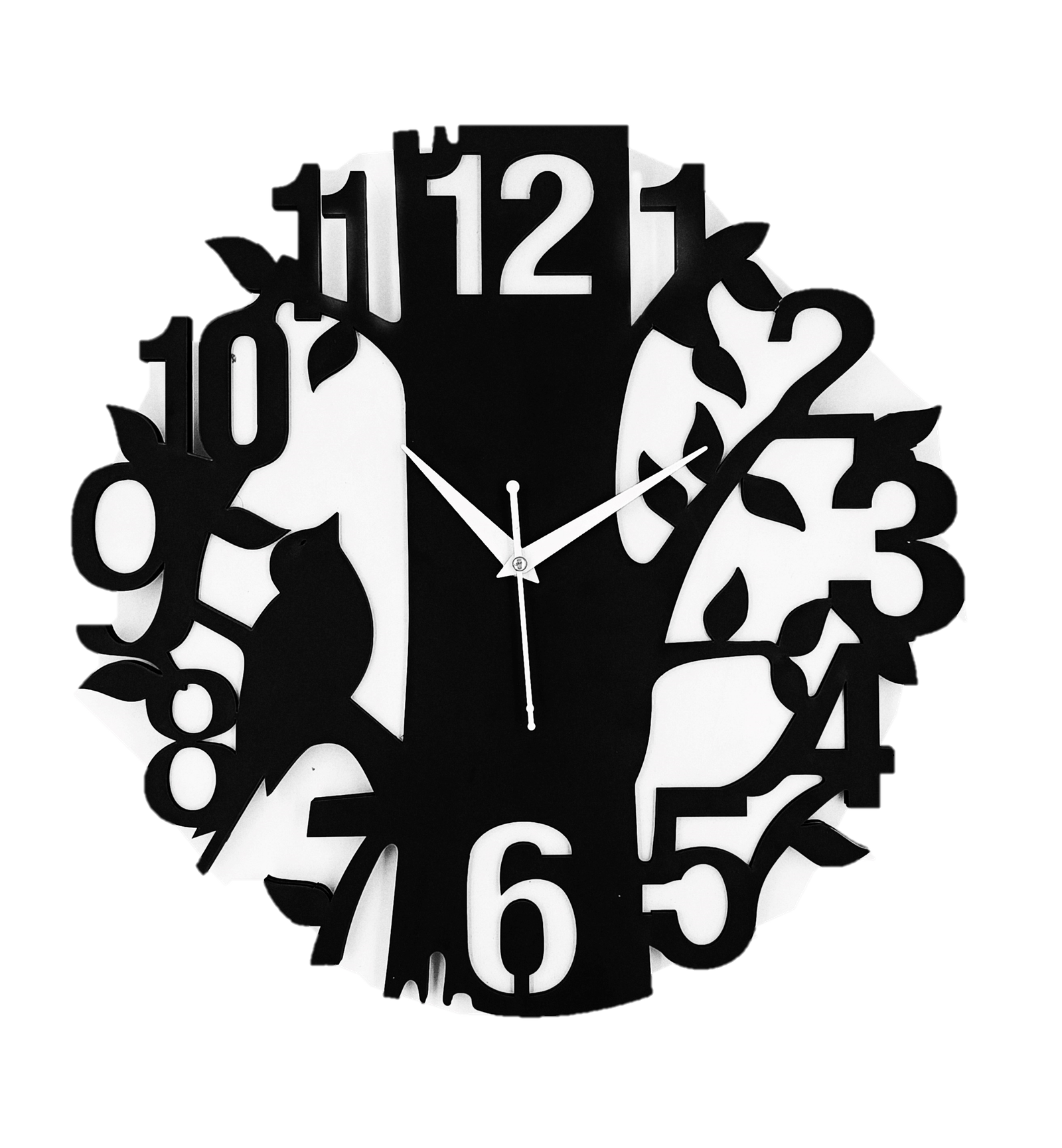 Wooden Silent Non-Ticking Wall Clock for Home Stylish Latest Designer Wall Clock for Home Living Room Bedroom Office Hall - Image 3