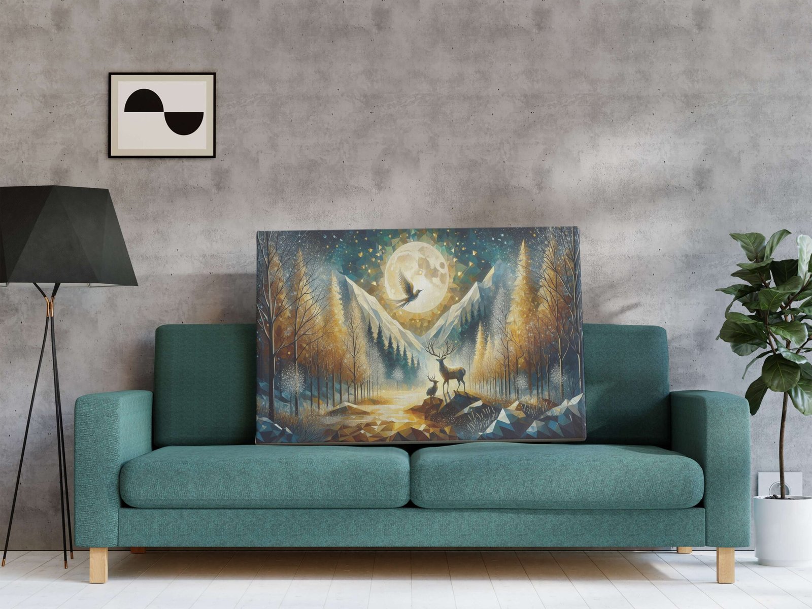 Elegant Canvas Art Prints for Bedroom & Hotel Rooms - Image 2