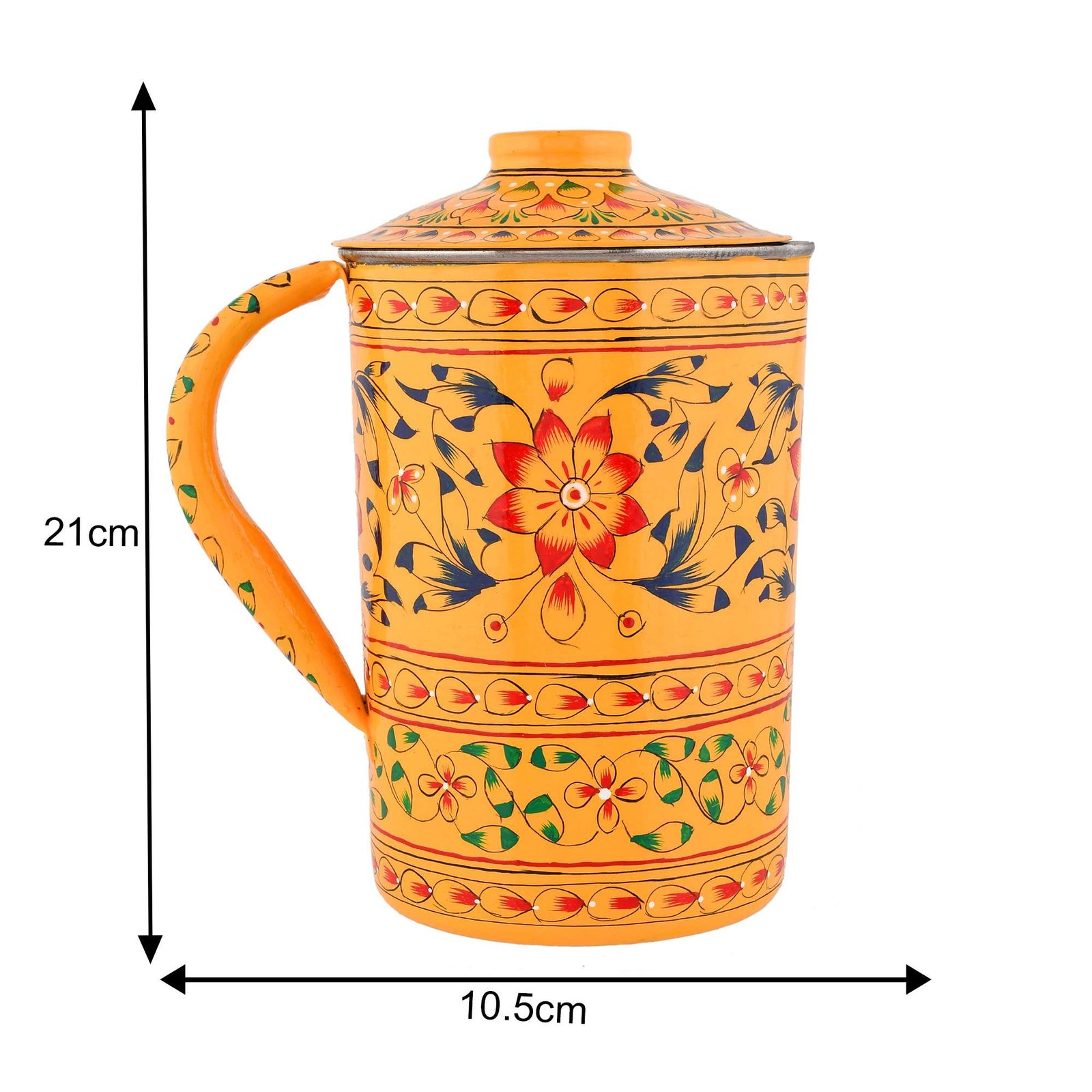 Aluminium Jug - 21 cm for kitchen décor ,Table Top , And Home Decoration - Image 4